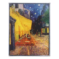 Panel De Vidrieras - Van Gogh Cafe Terrace At Night Col...