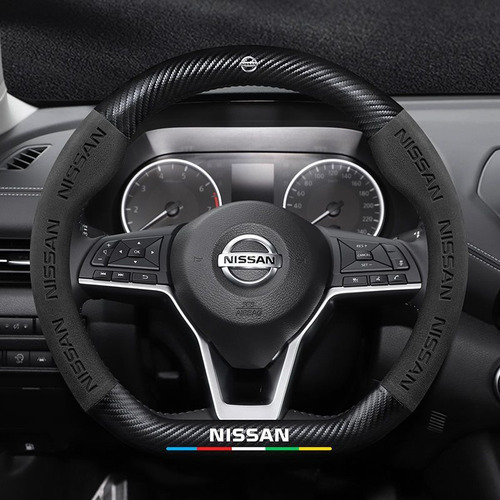 Nissan Tipo D De Fibra De Carbono Alcantara Volante Cubiert Foto 3