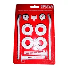 Kit Universal De Accesorios Peisa Para Instalación Radiador