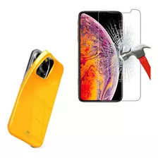 Funda Protector + Mica De Vidrio Para El iPhone 11 Pro Max