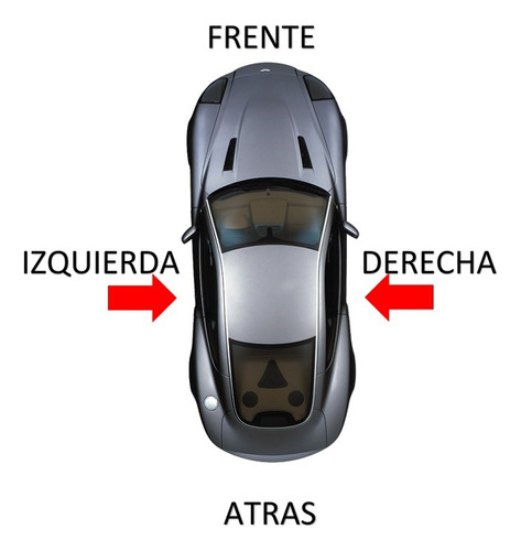 89-95 Ford Thunderbird Par De Manijas Exteriores 2 Piezas Foto 6