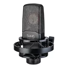 Takstar Tak45 Microfone Condensador 34mm Hi End + Acessorios Cor Preto