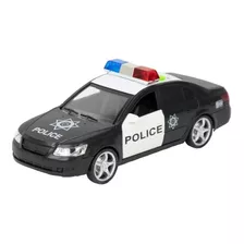 Carro De Polícia Com Som E Luzes Realista Bbr Toys