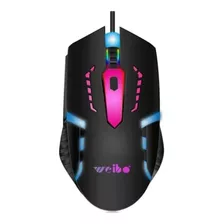 Mouse Gamer Weibo M39 3 Botones Iluminado. Magneto