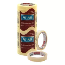 Fita Durex Transparente 19mmx50m - 13pçs