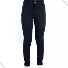 Calça Preta Jeans Elastano Feminina Menina Infantil Juvenil 