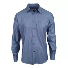 Camisa Social Fideli Regular Manga Longa