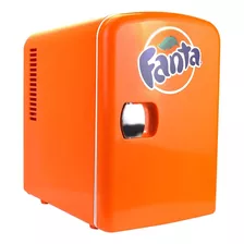 Coca-cola Fanta Fa04 - Mini Refrigerador Portatil De 4 Litro