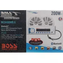 Estereo Y Parlantes Nauticos Boss 200 Wats