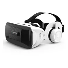 Óculos De Realidade Virtual 3d Vr Com Fone E Controle Top