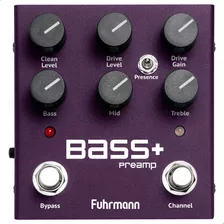 Pedal De Efeito Fuhrmann Bass+ Roxo