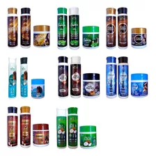 12 Produtos (4 Kits) Shampoo + Condicionador Máscara Atacado