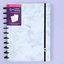 Caderno Inteligente G+ Linhas Brancas Deluxe Bianco