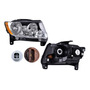 Paq Calaveras Y 4 Faros Grand Cherokee 2008/2010 Depo