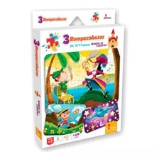 Rompecabezas Mundo De Cuentos 3 En 1 Puzzles Bontus 728