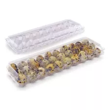 Embalagens Para 30 Ovos De Codornas 120 Unid Cor Transparent