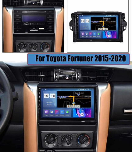 Radio Andorid Carplay Toyota Fortuner 2018-2021 Foto 3