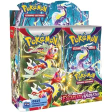 Box Display Pokémon Escarlate E Violeta 36 Boosters Tcg