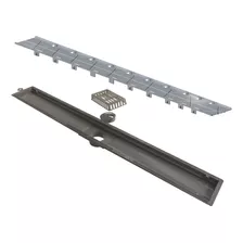 Ralo Linear 75cm Tampa Oculta C/ Fecha Ralo Versaille 8931