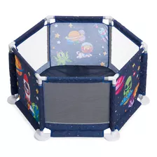 Maxibaby Cercadinho Infantil Chiqueiro Portátil Playpen Cor Azul