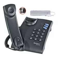 Telefone Fixo Com Fio E Chave Intelbras Pleno Mesa Ou Parede