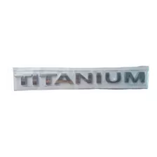 Emblema En Letras Para Ford Titanium De 20cm X 1,8