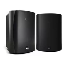 Caixa Kef Ventura 6 Interno E Externo Preto Par