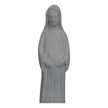 Nossa Senhora Gravida 20cm Em Gesso Cru