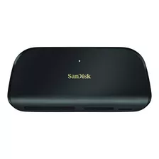 Leitor Cartão Memória Sandisk 3 Em 1 Usb C Multicartão Preto