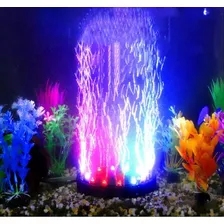 Cortina De Aire Para Acuario, Luces Con Forma De Disco De Bu