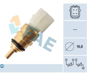 Sensor Pera De Temperatura Chevrolet Hyundai Varios Fae Foto 2