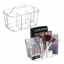 Organizador De Maquillaje Portátil De Plástico Mdesign, Bol