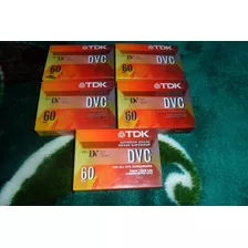 Cassette Mini Dv 60 Minutos, 5 Piezas Nuevo Sellados
