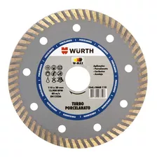 Disco Porcelanato Wurth 4.5'' Continuo Turbo - Ynter
