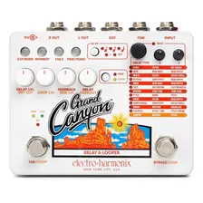 Pedal De Efeito Electro-harmonix Grand Canyon Branco