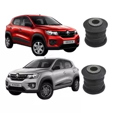 2 Bucha Menor Bandeja Balança Renault Kwid Todos Garantia Nf