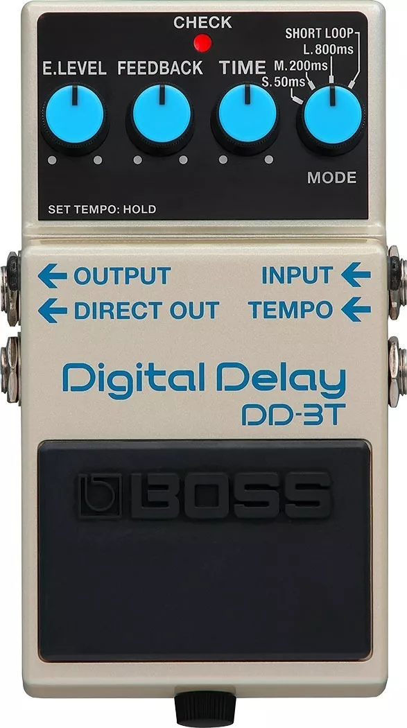 Pedal Boss Digital Delay Dd-3t Novo - Nfe - Garantia - Dd3t