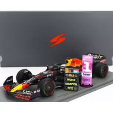F1 Red Bull Rb18 Max Verstappen Bi Campeão 2022 Spark 1/18