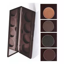 Natura Una Studio Palette 4cor - Preto, Marrom, Mars, Bronze