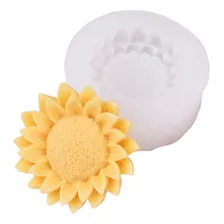 Forma Molde Silicone Sabonete Biscuit Resina Girassol