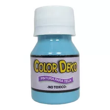 Pintura Para Tela Color Azul Cielo - X2 Unids