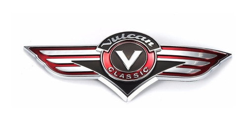 Par Emblemas Tanque Kawasaki Vulcan Classic 1500 800 900 Etc Foto 2