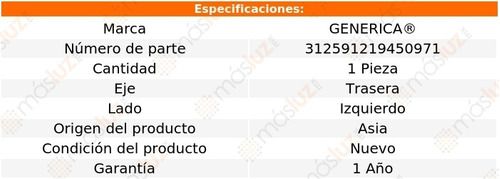 Luz Niebla Trasera Izq Renault Captur 18/19 Generica Foto 2