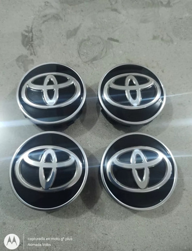 4 Centros De Rin Toyota Camry Highlander 62mm Originales  Foto 4