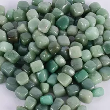 Jade Piedra Tamboreada Set X2
