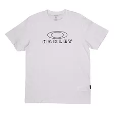 Camiseta Oakley Bark Antiviral Branca 