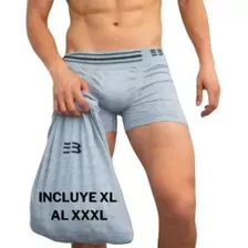 Boxer Algodón Sin Costura Pack X 12u (xl-xxl)