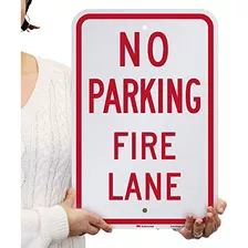 No Parking - Señal De Carril De Incendios | Acm Reflec...