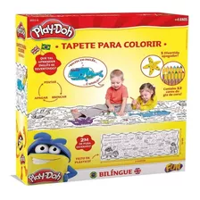 Play-doh Tapete Para Colorir Bilíngue F0030-8 - Fun