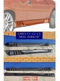 Estribos Laterales Chevy C1,c2,c3 Tipo Porsche Spoilers Foto 4